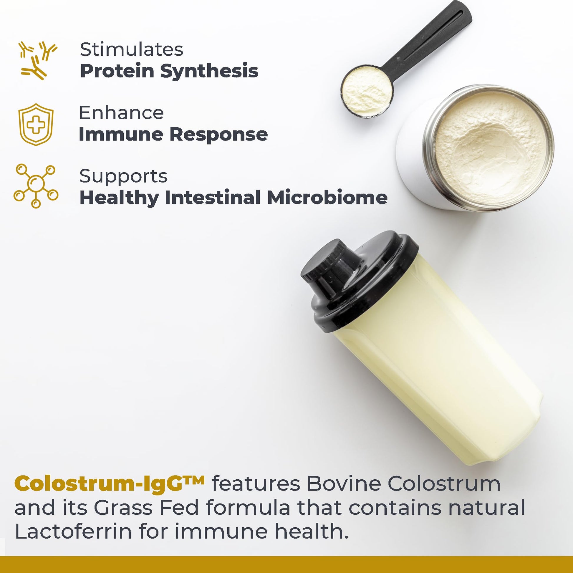 Premier Research Labs Colostrum-IgG Powder - Colostrum Supplement, Bovine Colostrum for Humans, Cow Colostrum for Immune Health, Superfood with Lactoferrin, Amino Acids, Nucleotides - 5 oz (150 g) Premier Research LabsBuy Supplements Australia