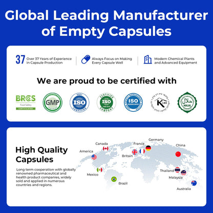 ATLEMISME Empty Vegan Capsules Size 1 - Vegan Capsules Empty (1000 Count) ATLEMISMEBuy Supplements Australia