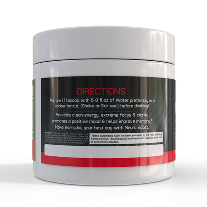 GMU SPORT Nootro-Prime Brain Boost - Focus Brain Supplement - Mushroom Supplement Powder with Alpha GPC, Nootropic Brain Supplements for Memory and Focus with Lions Mane, 30 Servings, Tropical Flavor GMU SPORTBuy Supplements Australia
