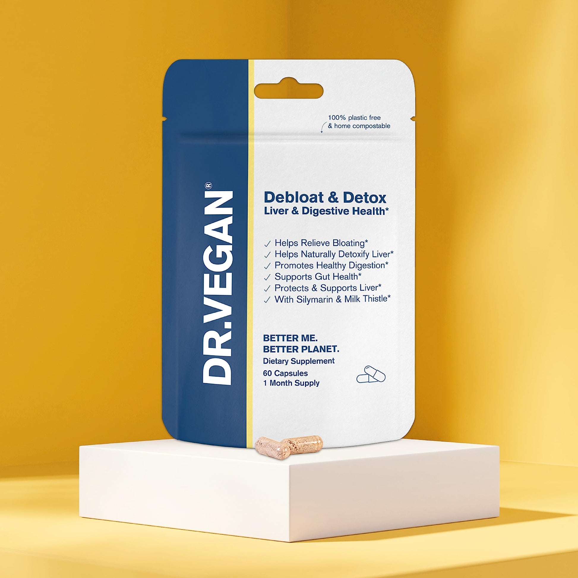 DR.VEGAN Debloat & Detox | Bloating, Digestion, Liver Support | Vitamins & Supplements dr veganBuy Supplements Australia