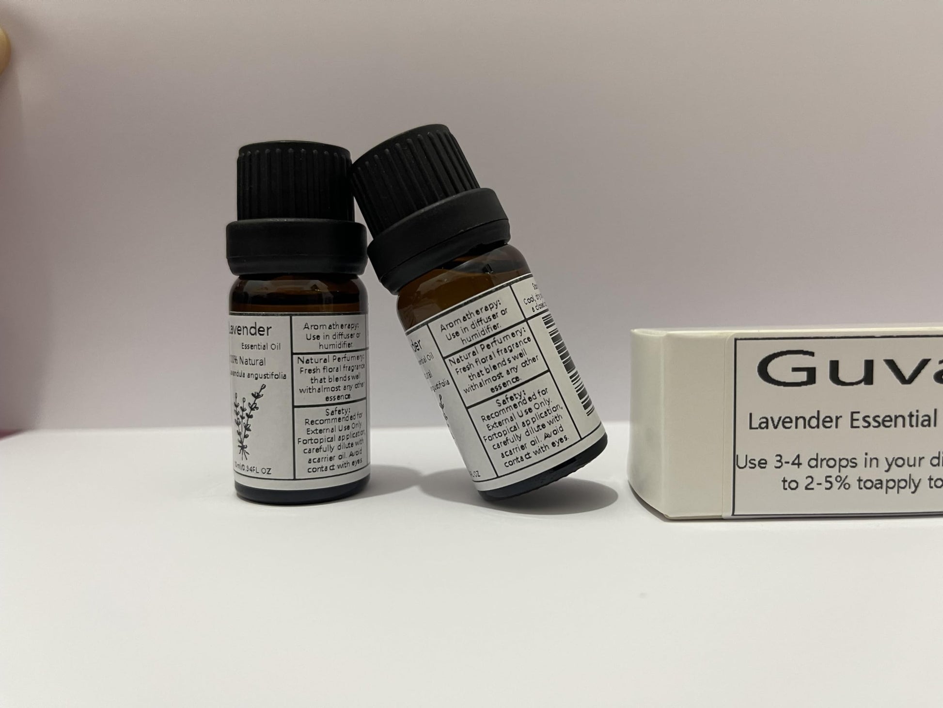 Guvar Lavender Essential Oil Pure for Diffuser for Aromatherapy and Home 100% Pure Natural Extraction GuvarBuy Supplements Australia