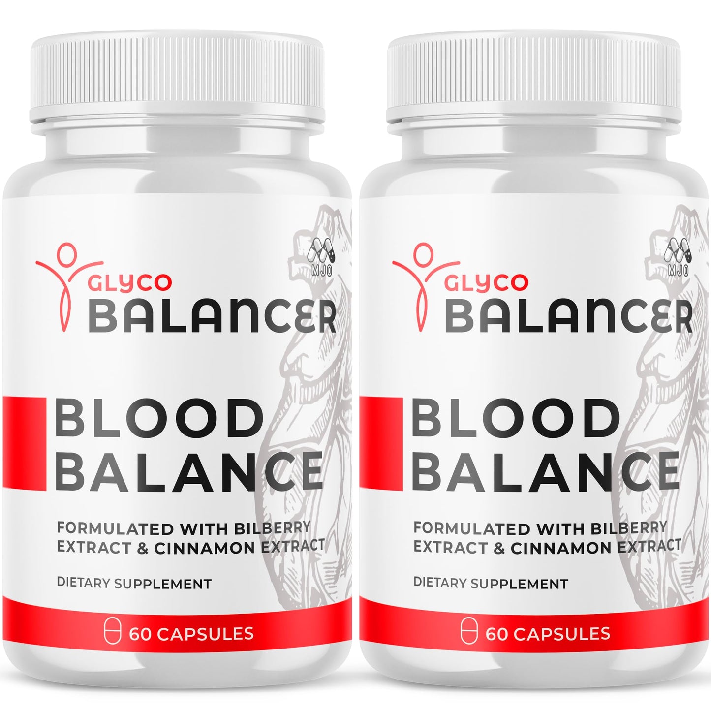 (2 Pack) Glyco Balancer Capsules, Official GlycoBalancer Health Support Pills with All Natural Ingredients, Glyco Balancer Advanced Health Support with Premium Vitamins for Women & Men (120 Capsules) MJOBuy Supplements Australia