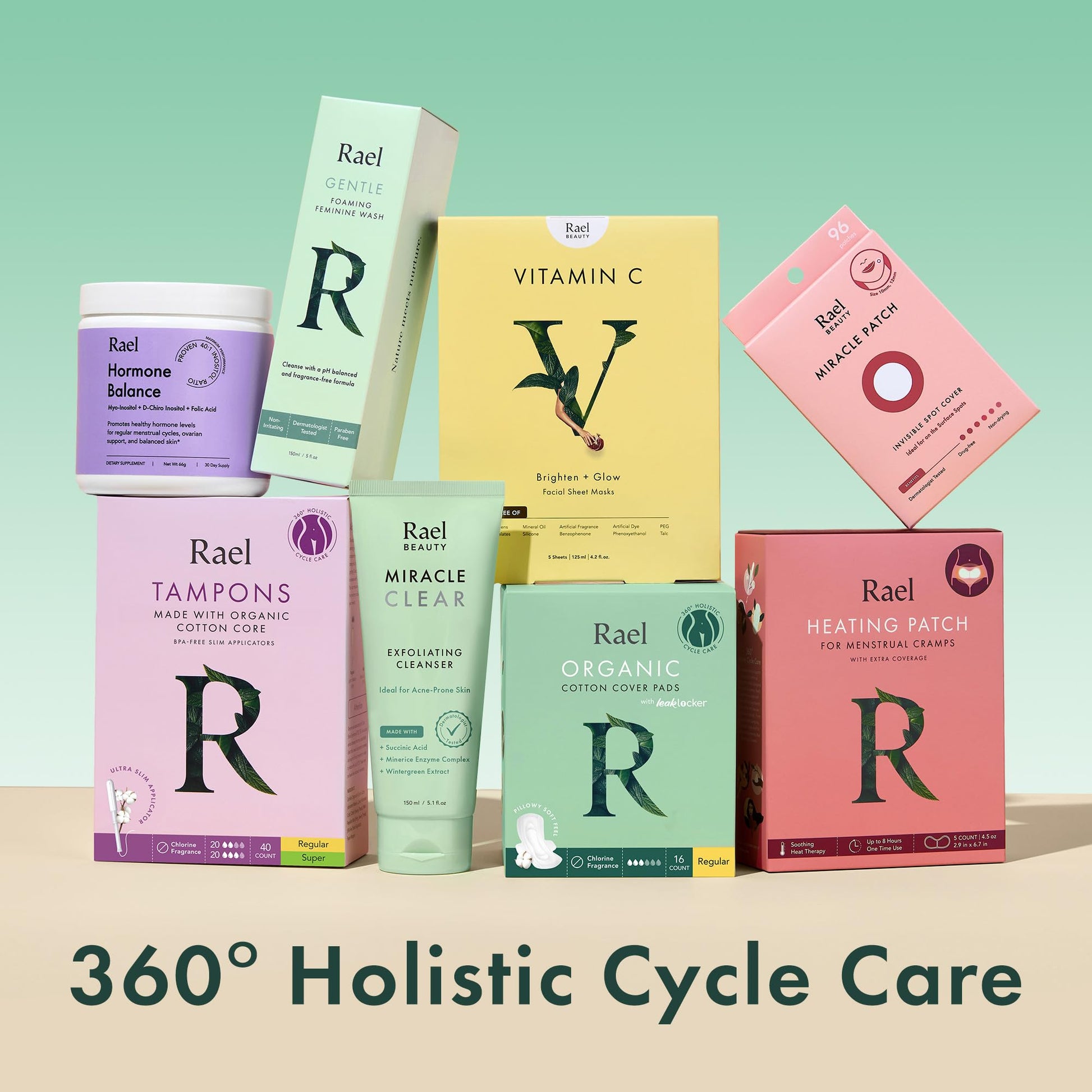Rael Feminine Wipes, Soothing Wipes for Women - pH Balance, Clean Ingredients, All Skin Types RaelBuy Supplements Australia