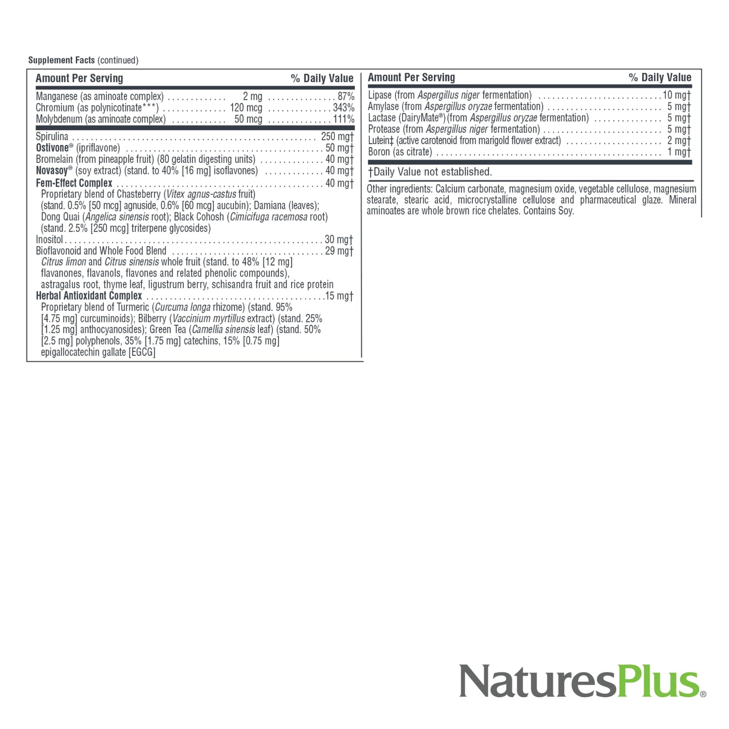 NaturesPlus Source of Life Women - 60 Tablets - Multivitamin & Mineral Supplement - with Iron, Calcium, Folate & Lutein - Gluten Free, Vegetarian - 30 Servings NaturesPlusBuy Supplements Australia