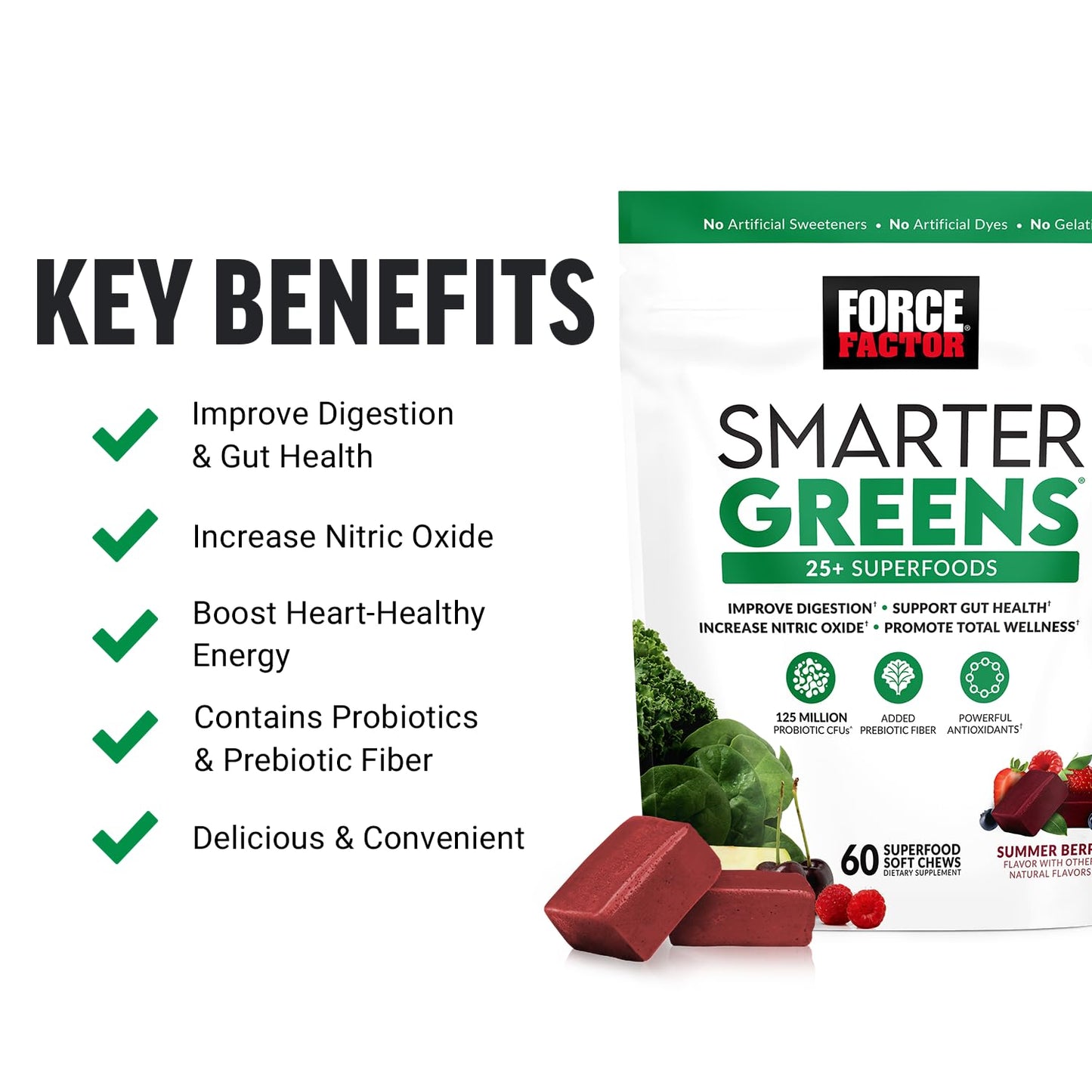 Force Factor ProbioSlim Apple Cider Vinegar Gummies with Organic, LactoSpore Force FactorBuy Supplements Australia