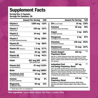 Multivitamin for Women - Womens Multivitamin & Multimineral Supplement Vimerson HealthBuy Supplements Australia