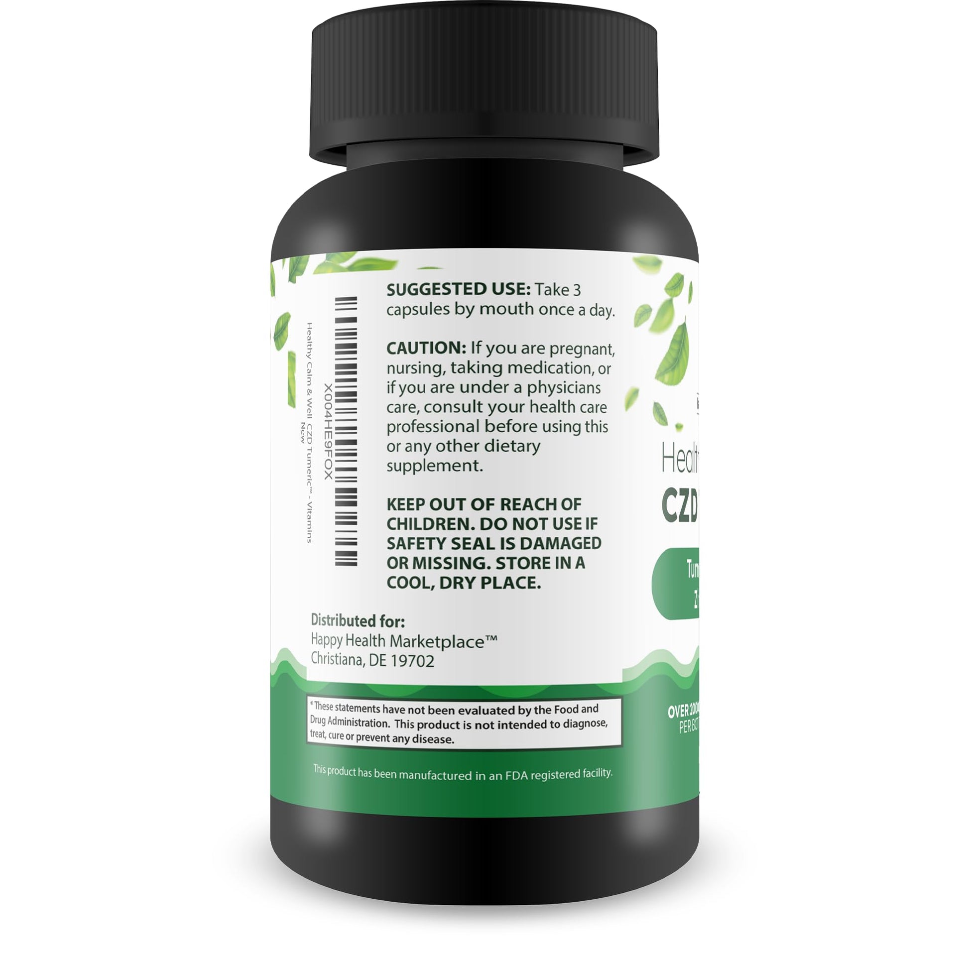 Healthy Calm & Well CDZ Gummies Capsules - Our Best CDZ Supplement Vitamin C D and Zinc - Turmeric Vitamin C D Zinc Magnesium - Our Best Calmwell Cdc Gummies Capsules Zinc Vitamin C Vitamin D Turmeric Happy Health MarketplaceBuy Supplements Australia