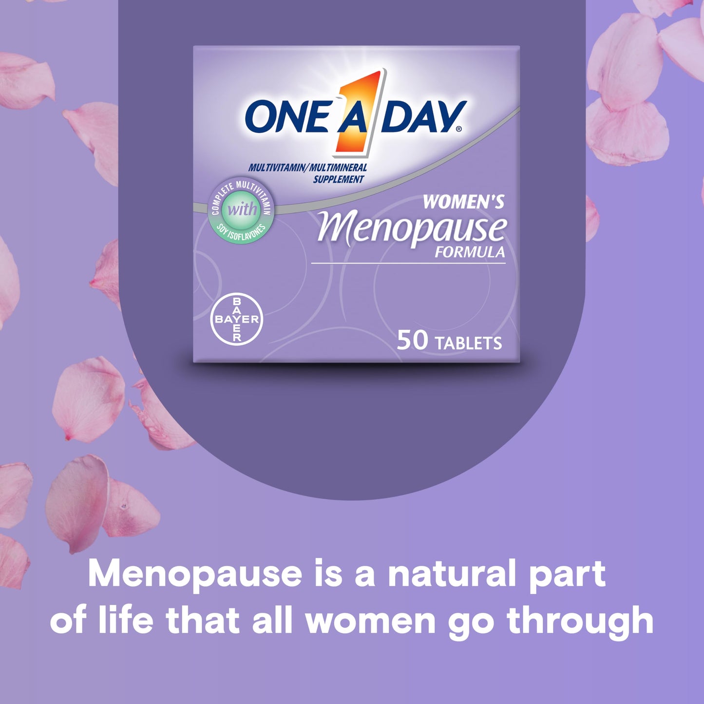 One A Day Women's Menopause Multivitamin with Vitamin A, Vitamin C, Vitamin D, Vitamin E and Zinc ONE A DAYBuy Supplements Australia