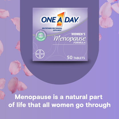 One A Day Women's Menopause Multivitamin with Vitamin A, Vitamin C, Vitamin D, Vitamin E and Zinc ONE A DAYBuy Supplements Australia