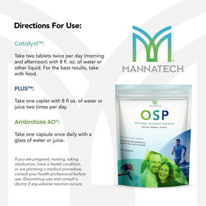 Mannatech More Than Just a Multivitamin, Optimal Support Packets Amazing Self-Care Benefits of OSP Daily Vitamins MannatechBuy Supplements Australia