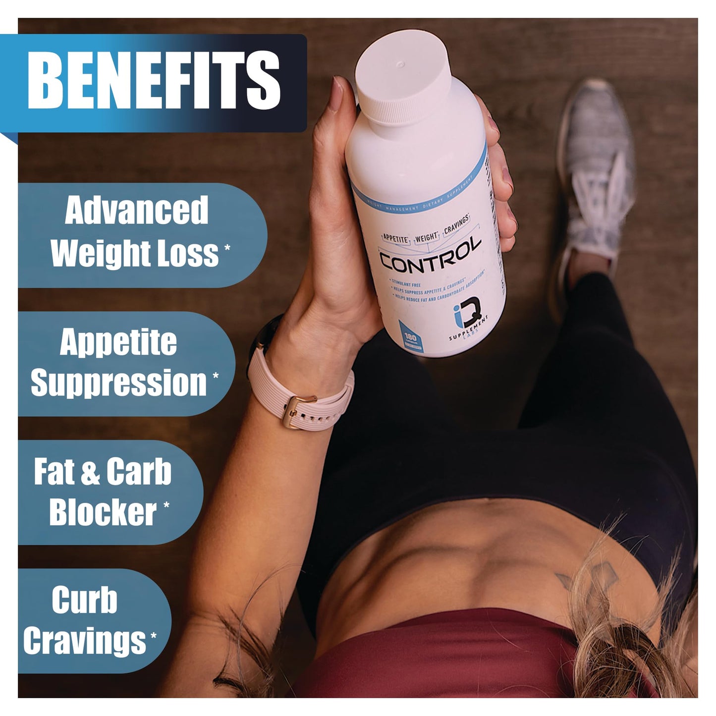 Control-Appetite Suppressant for Weight Loss | Hunger Suppression, Fat & Carb Blocker iQ Supplement LabsBuy Supplements Australia