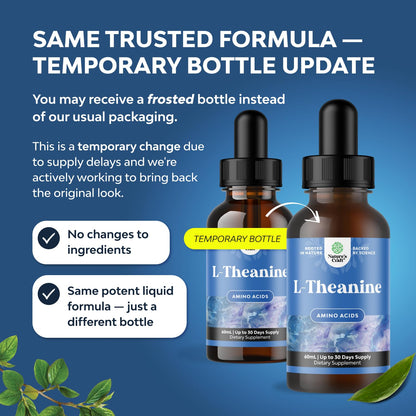 High Absorption L-Theanine Liquid Drops - Nootropic Focus Supplement with L Theanine 200mg Per Serving and Chamomile Extract Supplement for Adults and Kids Relaxation and Focus - 2 Fl Oz Natures CraftBuy Supplements Australia