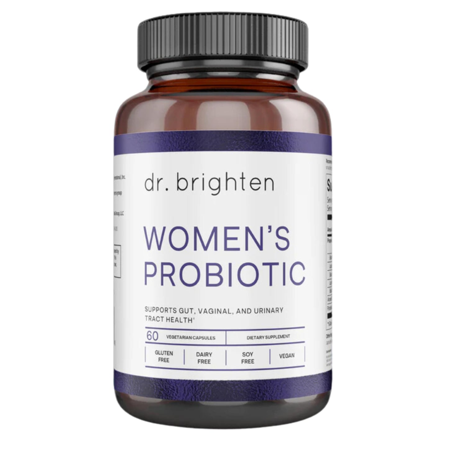 Dr. Brighten Women’s Probiotic - Probiotics, Prebiotics with Antioxidants & Sunfiber for Healthy Hormones, Balanced Female Microbiome, Ovaries and Immune Health - 60 Capsules Dr. BrightenBuy Supplements Australia