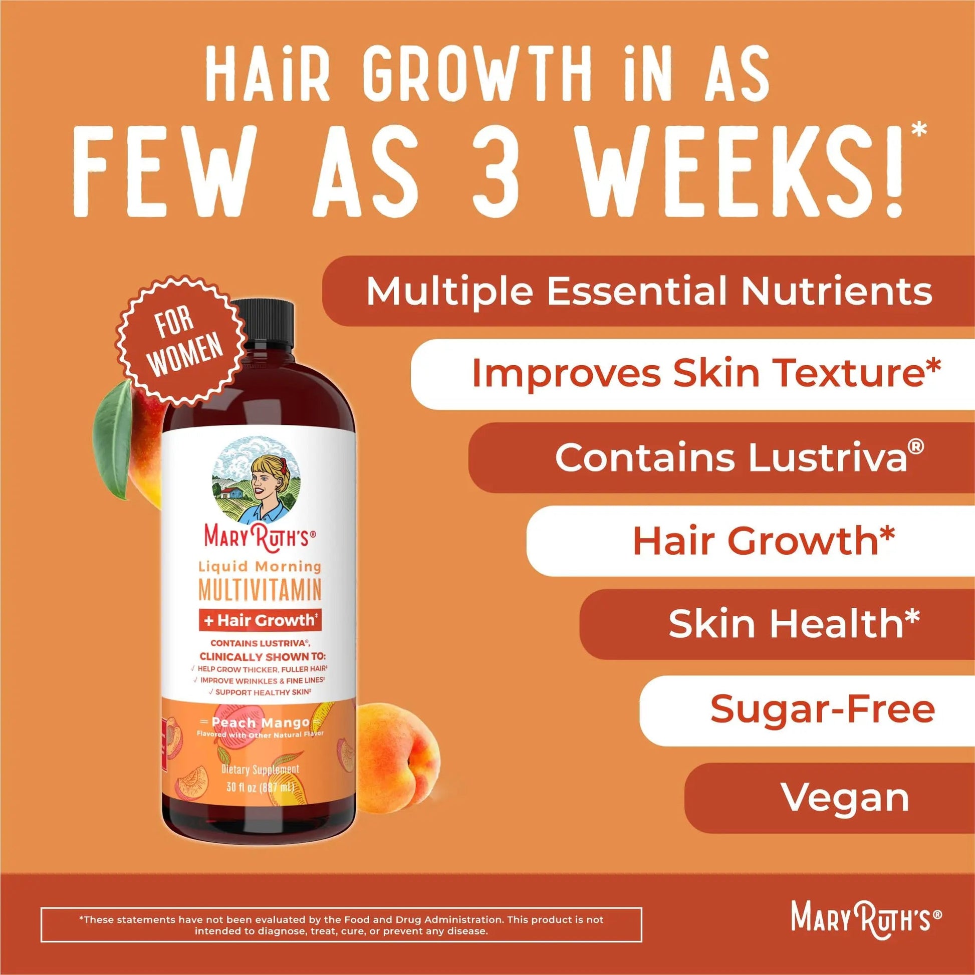 MaryRuth Organics Morning Multivitamin Hair Growth Bundle MARYRUTH'SBuy Supplements Australia
