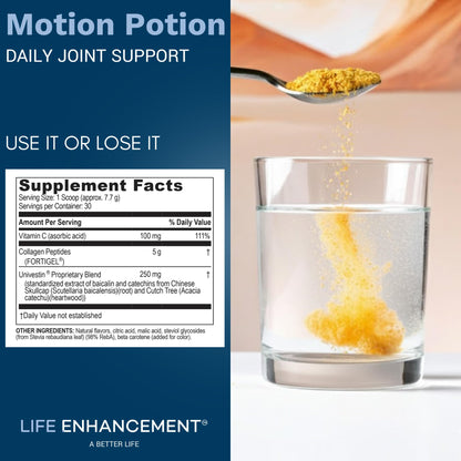 Life Enhancement Motion Potion Joint Support Drink Supplement Life EnhancementBuy Supplements Australia