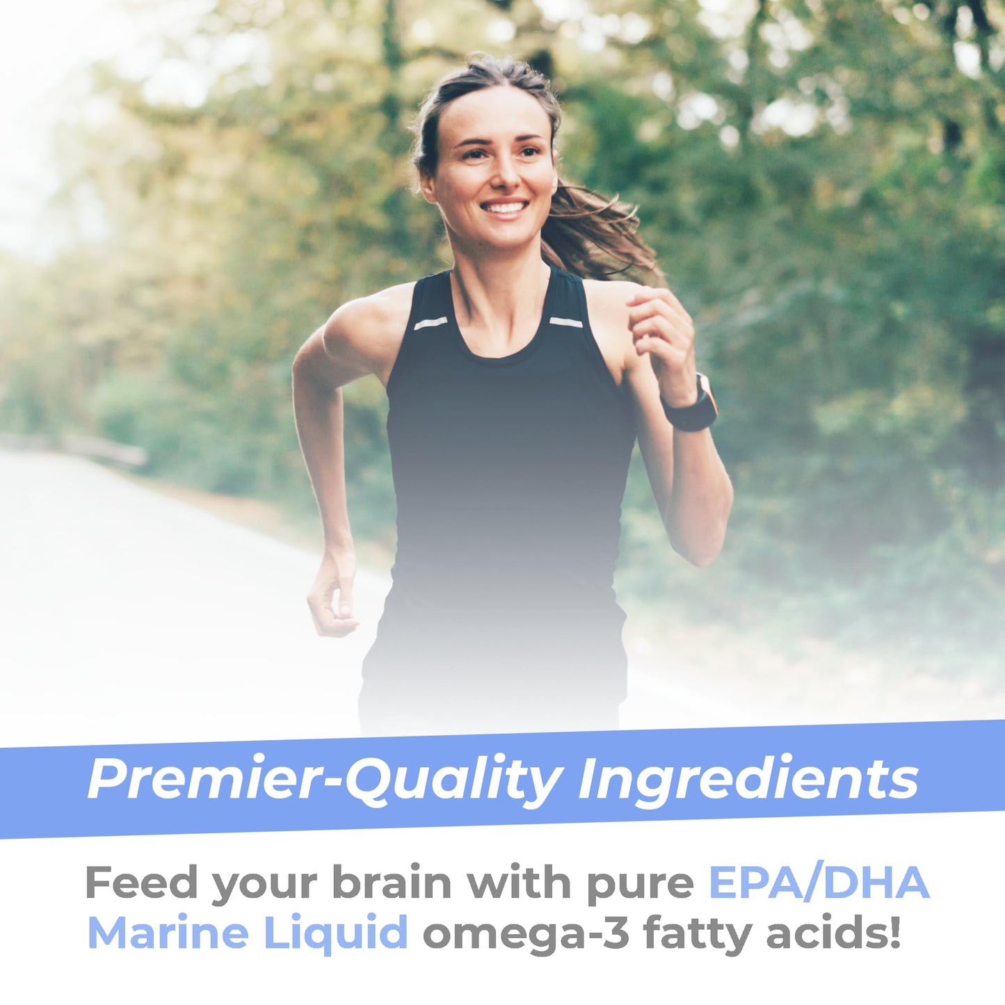 Premier Research Labs EPA/DHA Marine Liquid - Omega 3 Fish Oil Liquid, Omega 3 Liquid Fish Oil Supplement for Adults, Joint, Heart, & Brain Health Support - 8 Fl Oz Bottle Premier Research LabsBuy Supplements Australia