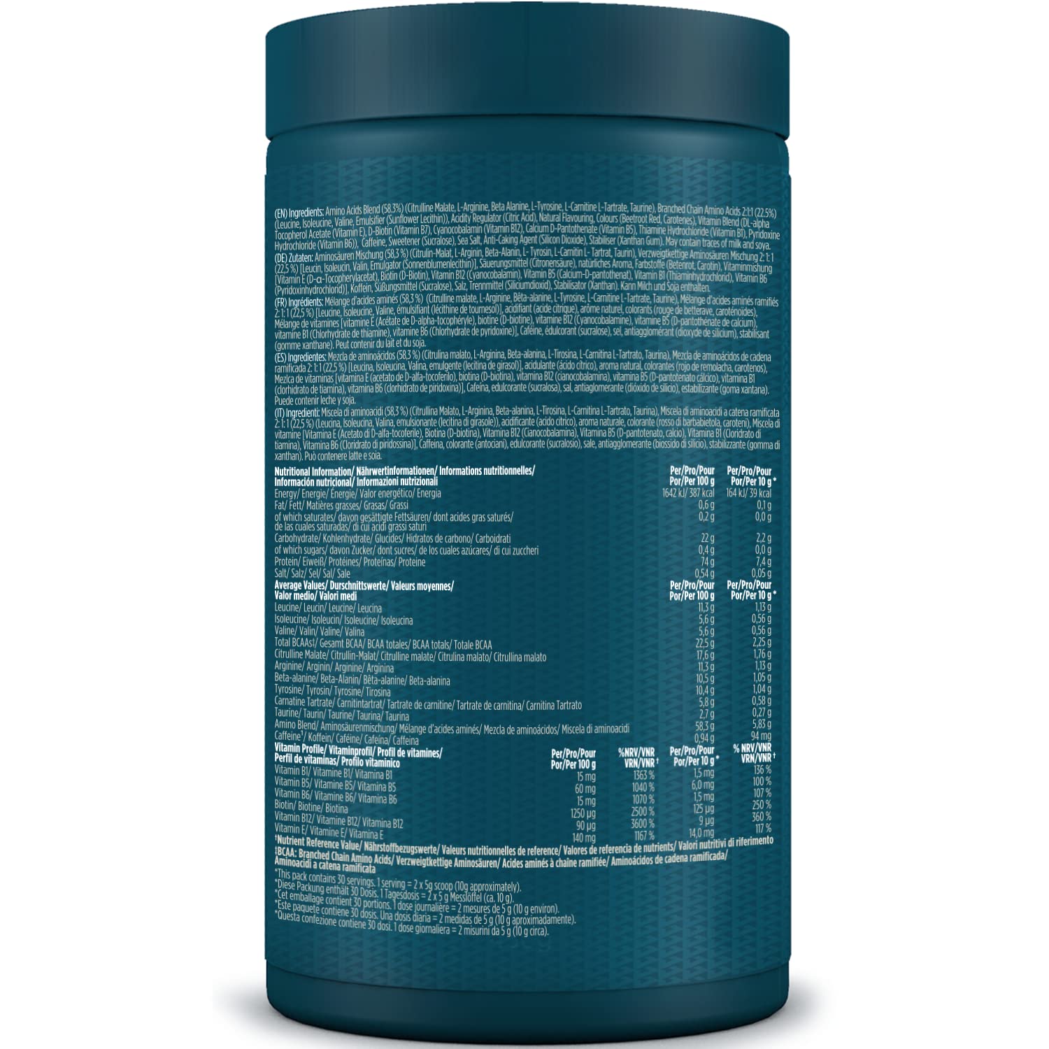 Kinetica PreFuel, Pre Workout, 5.9g Amino Acids & 2.3g BCAA's per Serving, 30 Servings KineticaBuy Supplements Australia