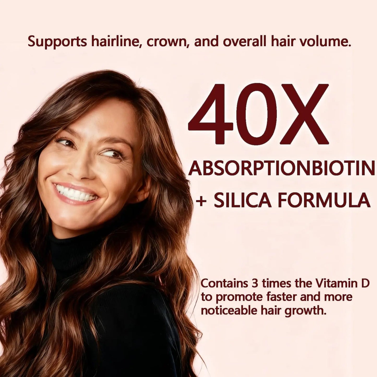 Giamau Lumin Hair Growth Gummies, 60 Vegan Gummies |Supports Healthy Hair Growth & Strength, Skin & Nail Care, | GiamauBuy Supplements Australia