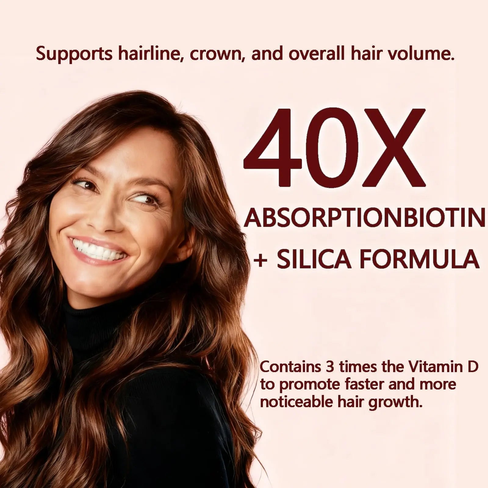 Giamau Lumin Hair Growth Gummies, 60 Vegan Gummies |Supports Healthy Hair Growth & Strength, Skin & Nail Care, | GiamauBuy Supplements Australia