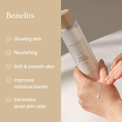 I'm From Rice Toner, 77.78% Rice Extract from Korea, Glow Essence with Niacinamide I'm fromBuy Supplements Australia