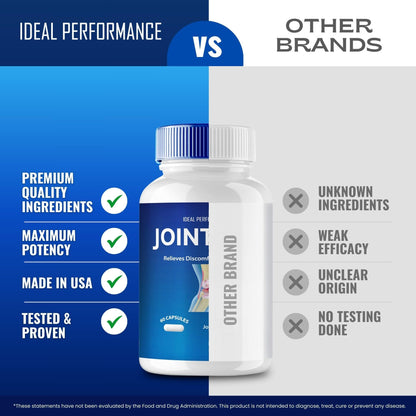 IDEAL PERFORMANCE Joint Care Support Capsules, JointCare Supplement Pills All Natural Formula to Fortify Bones & Bolster Flexibility - Maximum Strength, Joint Care Support Reviews (2 Pack) IDEAL PERFORMANCEBuy Supplements Australia