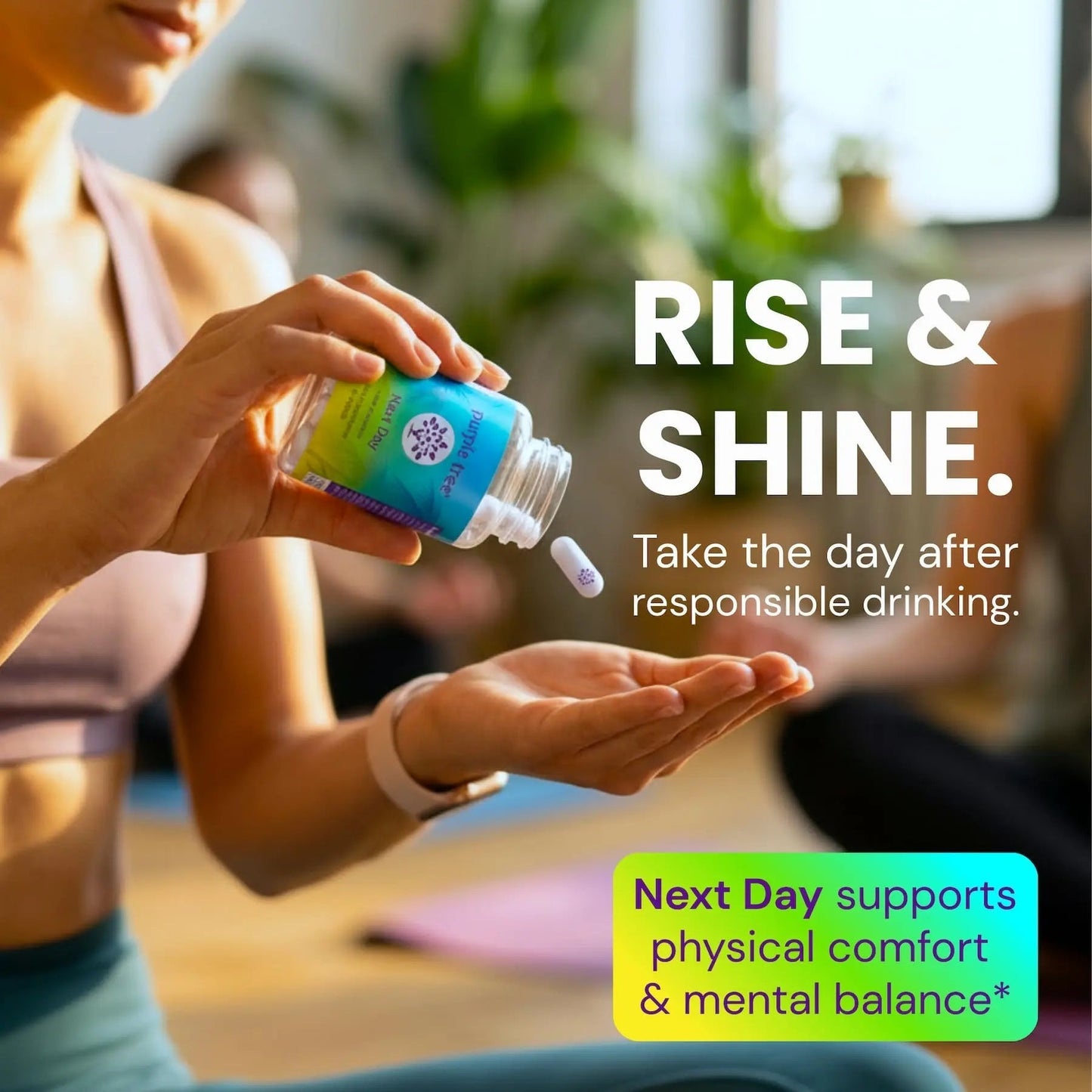 purple tree Next Day – Post-Drink Morning Wellness Supplement for Balance, Restore & Replenishment | Ashwagandha KSM-66, Milk Thistle, Ginger purple treeBuy Supplements Australia