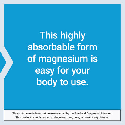 Life Extension Magnesium Glycinate, Heart Health, Bone Health, Nerve and Muscle Support, Highly absorbable, Gluten-Free, Non-GMO