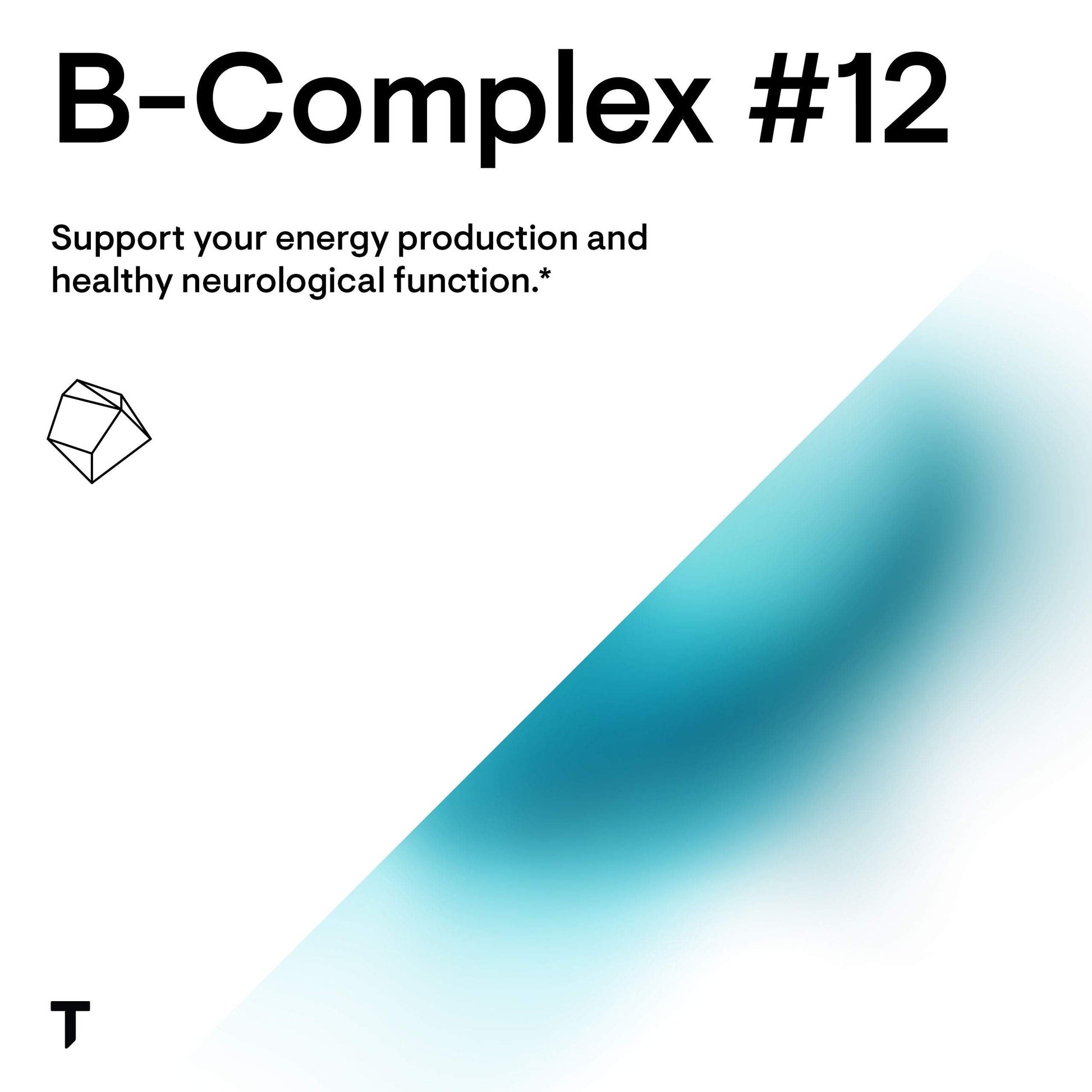 THORNE B-Complex #12 - Vitamin B Complex with Active B12 and Folate - 60 Capsules THORNEBuy Supplements Australia