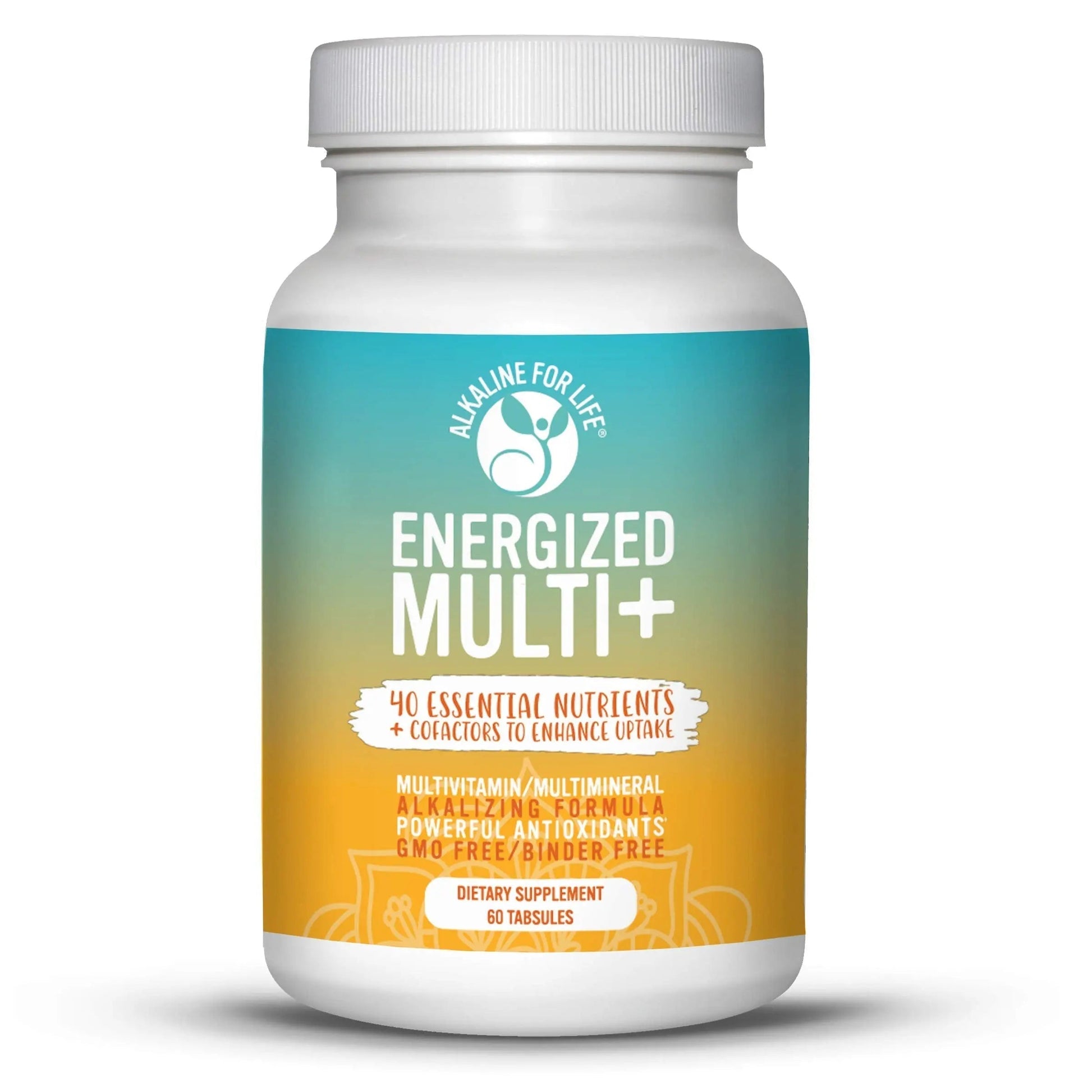 Energized Multi - Potent Multivitamin with 40 Fully Bioavailable Nutrients B Complex Vitamins, Vitamin D, Vitamin C, Vitamin K, Zinc, Quercetin Alkaline for LifeBuy Supplements Australia