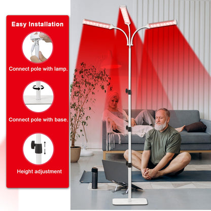 Akarishin Red Light Therapy Lamp- 660nm Red Light,850nm & 940nm Infrared Light Therapy AkarishinBuy Supplements Australia