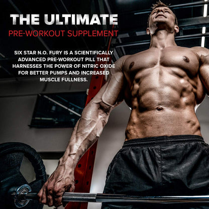 Six Star Nitric Oxide Supplement Nitric Oxide Fury Pre-Workout Pre Workout Nitric Oxide Six StarBuy Supplements Australia