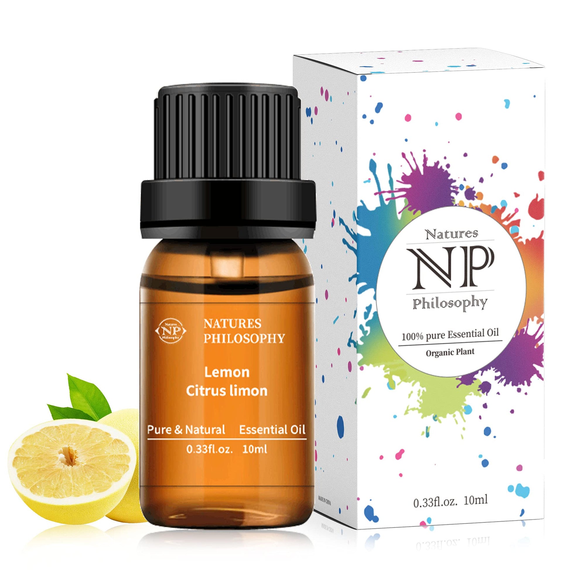 Lemon Essential Oil,100% Pure Organic Essential Oils for Aromatherapy, Diffuser, Massage, Soap Making NP NATURES PHILOSOPHYBuy Supplements Australia