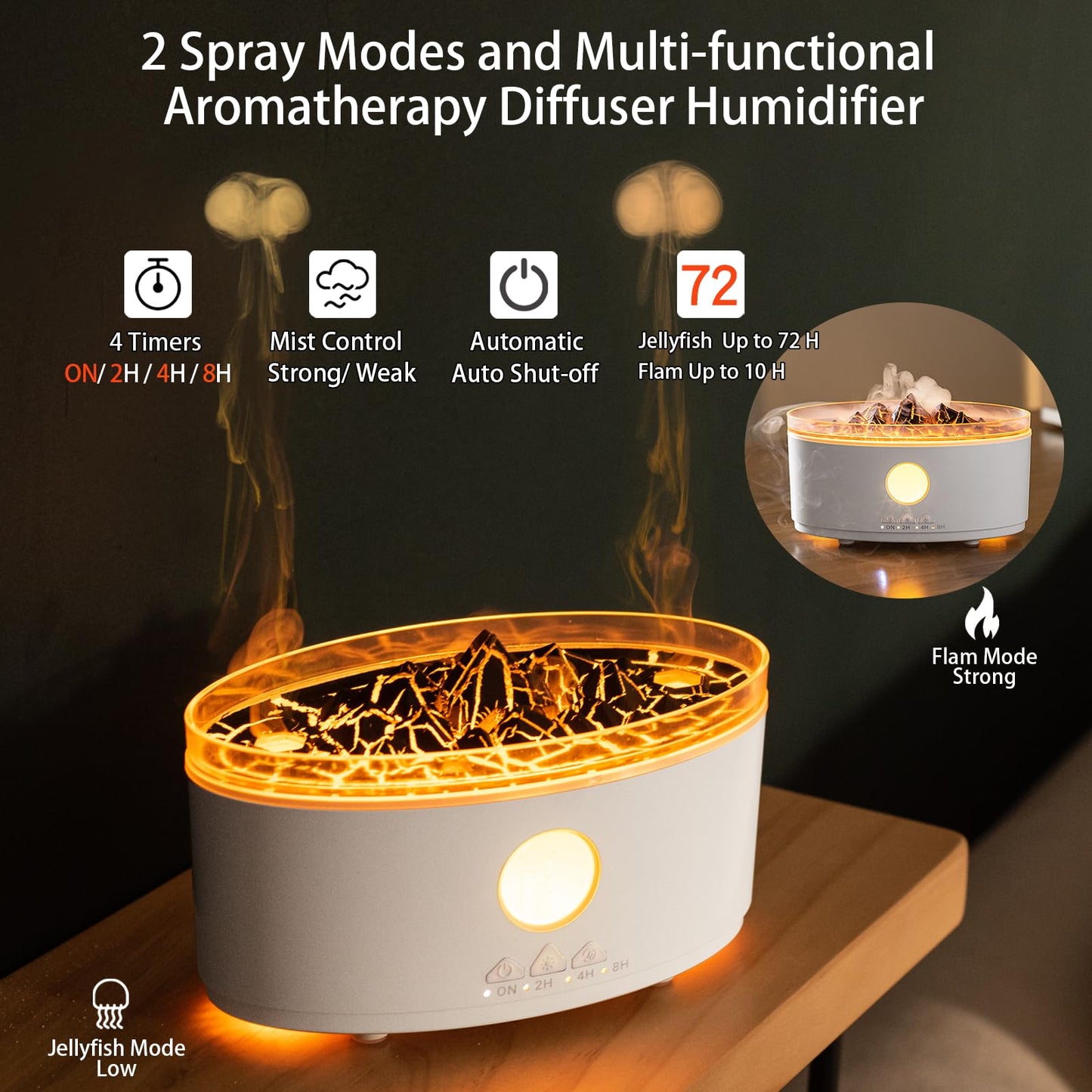 Paxeer Essential Oil Diffuser, 300ml Aromatherapy Diffuser with Remote Control, Auto Shut-Off & Timer PaxeerBuy Supplements Australia