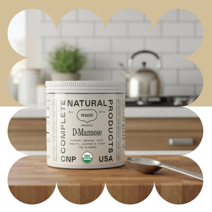 CNP Organic D Mannose Powder 2000mg - Powder D Mannose Supplement for UTI Support, Pure D-Mannose Powder from Guar Beans, Vegan Non GMO Clean Formula, Bladder Urinary Tract Health Supplement Use Complete Natural ProductsBuy Supplements Australia