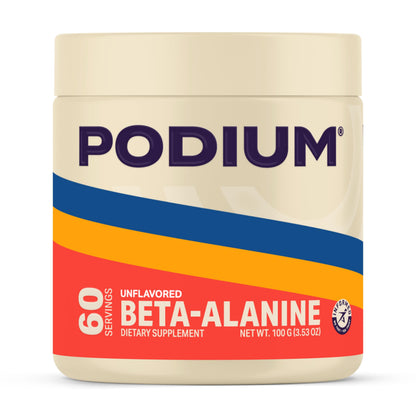 Podium Nutrition, Solos | Beta Alanine, 60 Servings, Unflavored, Boost Athletic Performance
