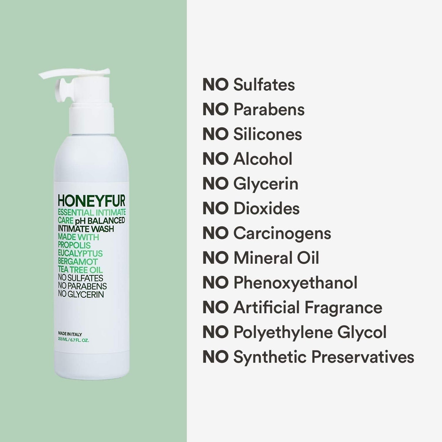 HONEYFUR pH Balanced Natural Feminine Wash For Sensitive Skin – Sulfates & Paraben Free HONEYFURBuy Supplements Australia