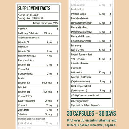 Project Anti-Aging Menopause Hair Don’t Care – Hair Growth Vitamins for Women 40+ to Support Thinning, Volume, Skin & Nails – Nutrient-Rich Supplement for Stronger, Fuller – Visible Results Project Anti-AgingBuy Supplements Australia