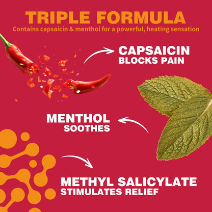 CARELAND Pain Relief Roll On Cream 2 Pack Capsaicin Roll On with Menthol & Methyl Salicylate Formula, 3oz, Cooling Joint Pain Relief for Knee, Lower Back, Neck & Sore Muscles, Arthritis Pain Reliever CARELANDBuy Supplements Australia