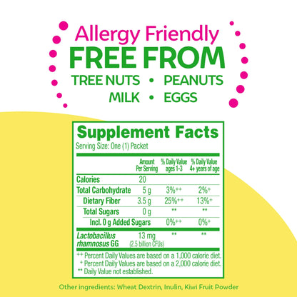 Culturelle Kids Probiotic + Fiber Packets (Ages 3+) - 24 Count - Digestive Health & Immune CulturelleBuy Supplements Australia