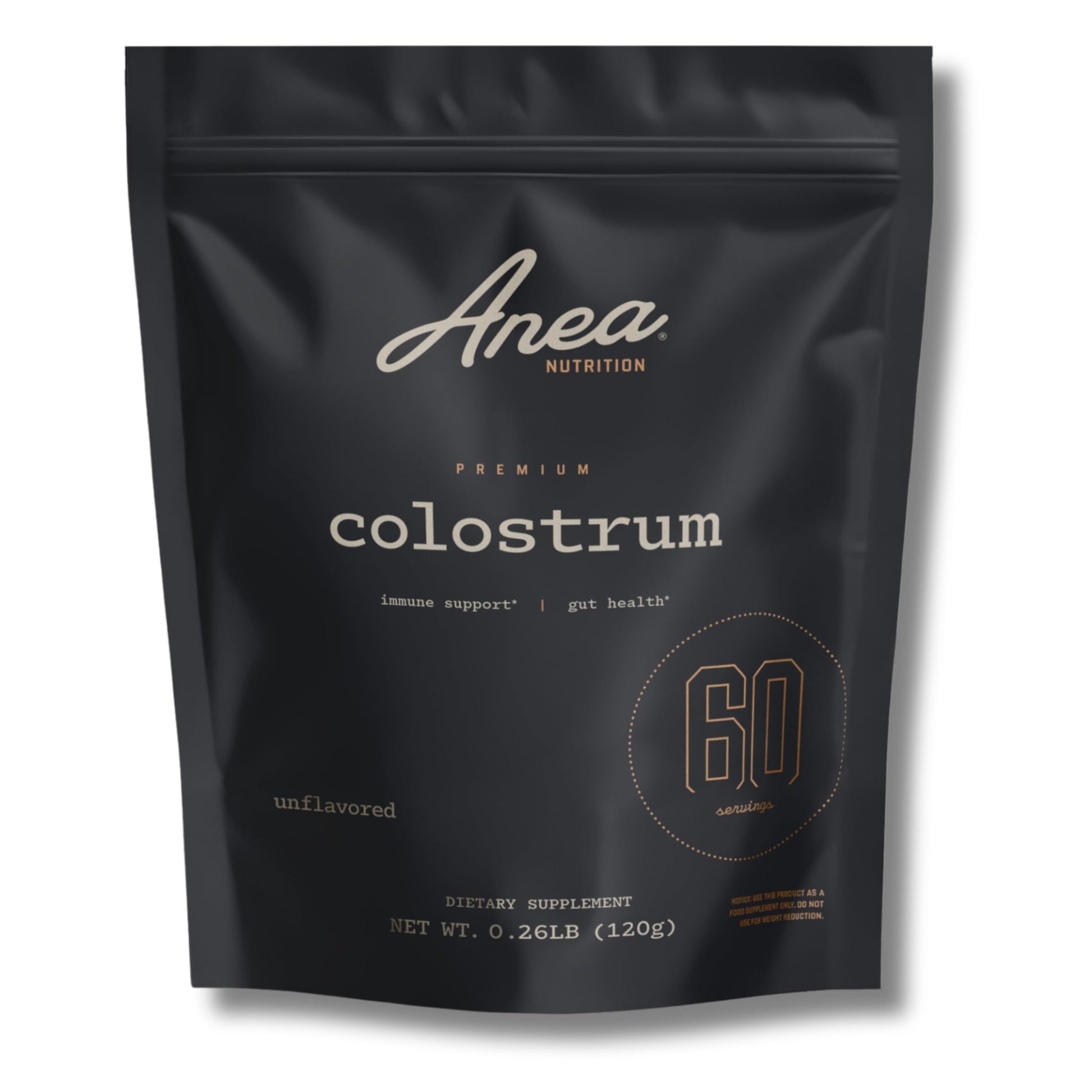 Anea Colostrum - Unflavored | Rich in Immunoglobulins & Lactoferrin | Supports Gut Health, Immunity & Recovery | Calf-First Promise | Made in USA | Made in GMP Facility Anea NutritionBuy Supplements Australia