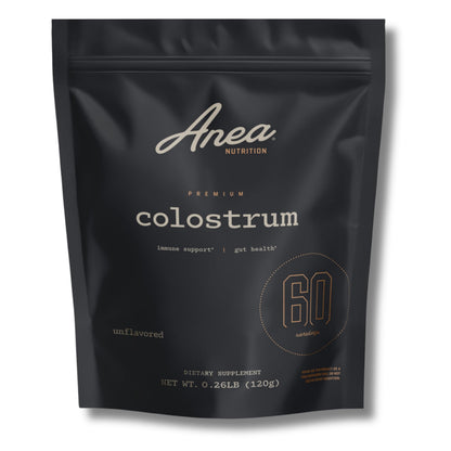 Anea Colostrum - Unflavored | Rich in Immunoglobulins & Lactoferrin | Supports Gut Health, Immunity & Recovery | Calf-First Promise | Made in USA | Made in GMP Facility Anea NutritionBuy Supplements Australia