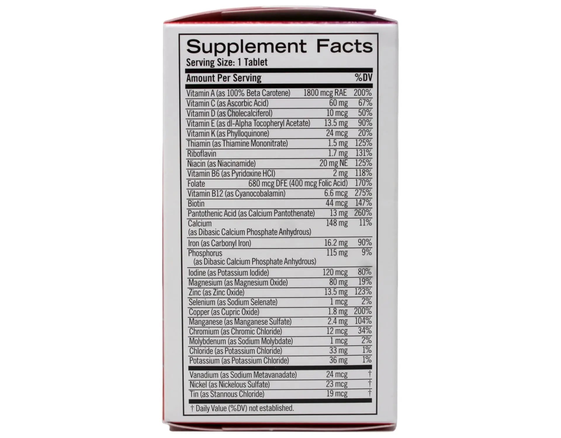 Geritol Complete Tablets 100 Tablets Geritol