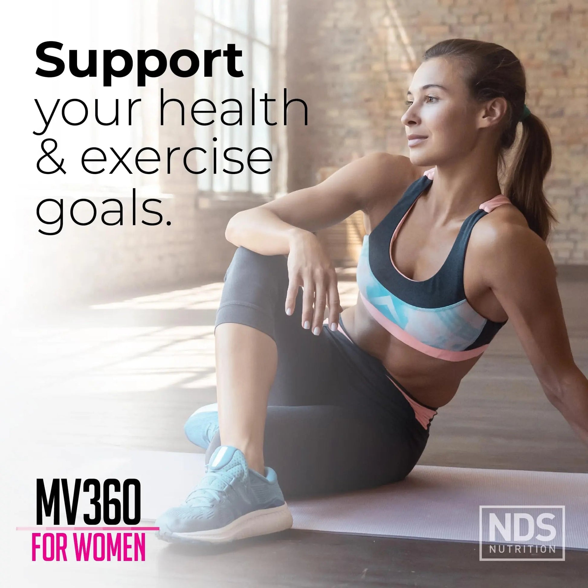 FitLife Brands Women's Nutrition MV360, 5-in-1 Complete Multivitamin with Essential Vitamins for Energy, Digestion, Toning, Immune Support FitLife BrandsBuy Supplements Australia