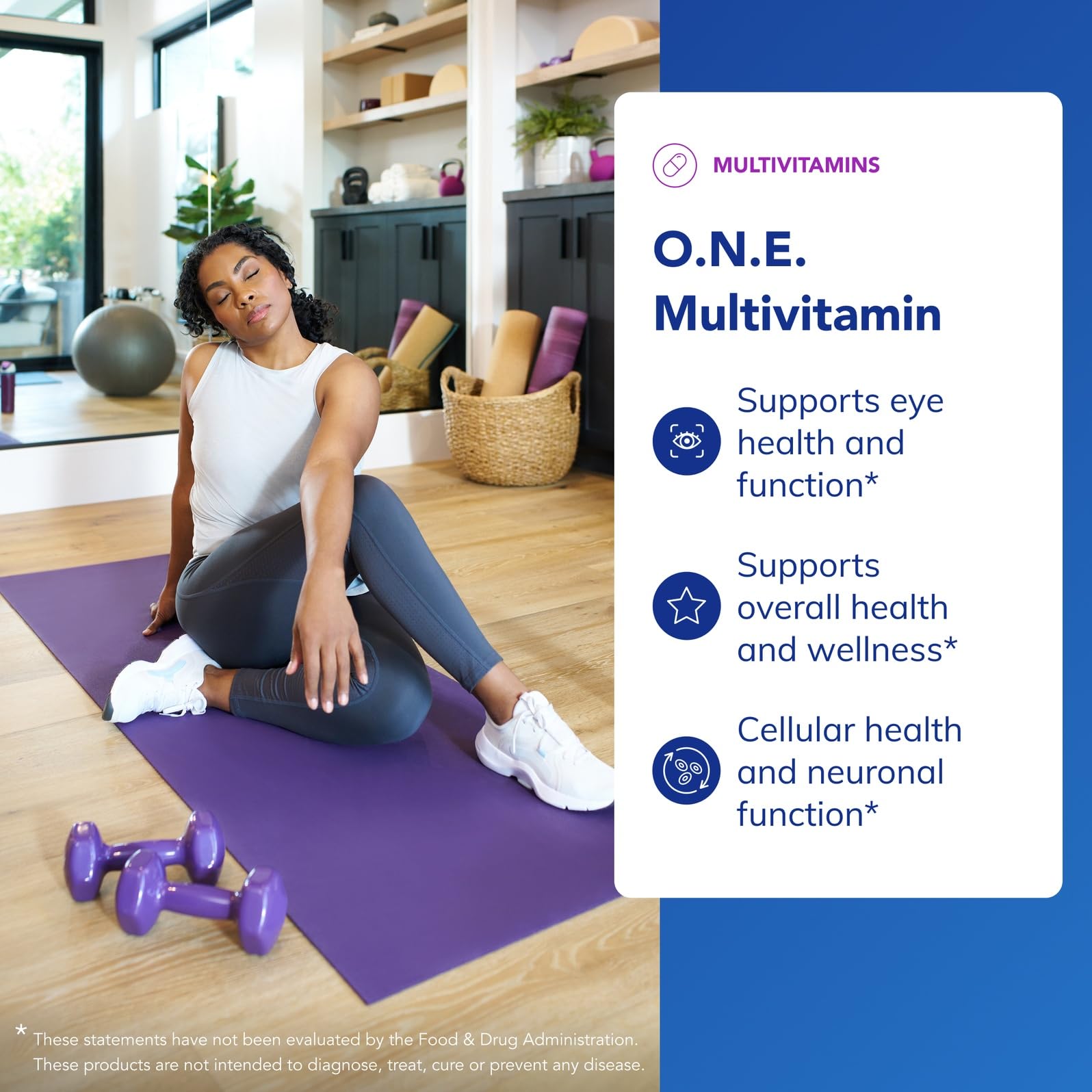 Pure Encapsulations O.N.E. Multivitamin - Once Daily Multivitamin with Antioxidant Complex Metafolin, CoQ10, and Lutein to Support Vision, Cognitive Function Pure EncapsulationsBuy Supplements Australia