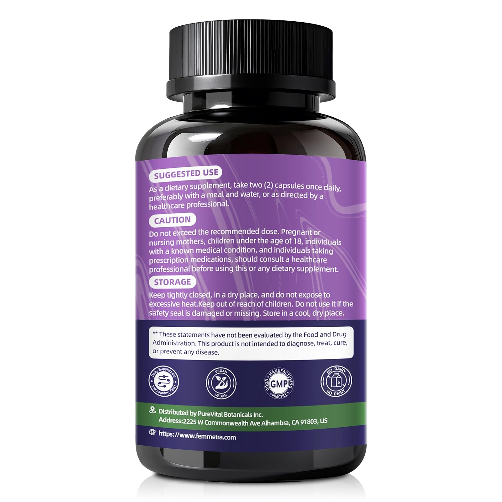 Magnesium Glycinate 600mg Vitamin D3 K2 Supplement with Vitamin C, Zinc, & Aloe Vera - Bone Support, Energy & Mood Manage & Sleep Health for Men & Women, Non-GMO, Vegan, 120 Capsules FemmetraBuy Supplements Australia