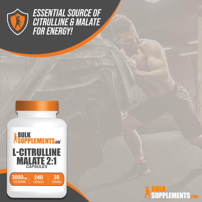 BULKSUPPLEMENTS.COM L-Citrulline Malate Capsules - Citrulline Malate 3000mg BULKSUPPLEMENTS.COMBuy Supplements Australia