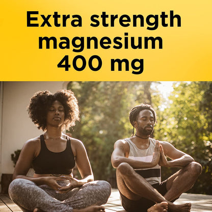 Nature Made Extra Strength Magnesium Oxide 400 mg, Dietary Supplement Nature MadeBuy Supplements Australia