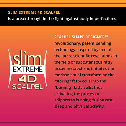 Slim Extreme 4D Scalpel Super Concentrated Serum Reducing Fatty Tissue Eveline CosmeticsBuy Supplements Australia